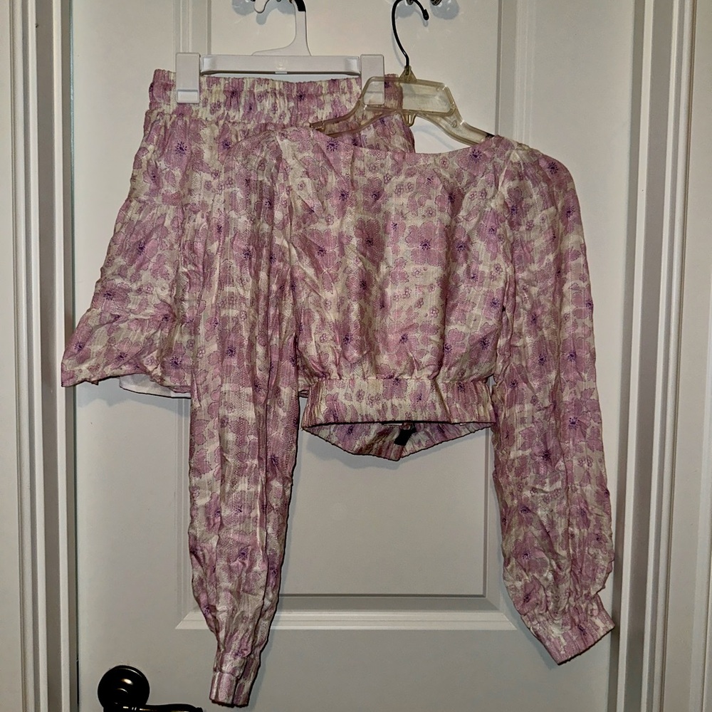 Fab’rik Floral Skirt Set